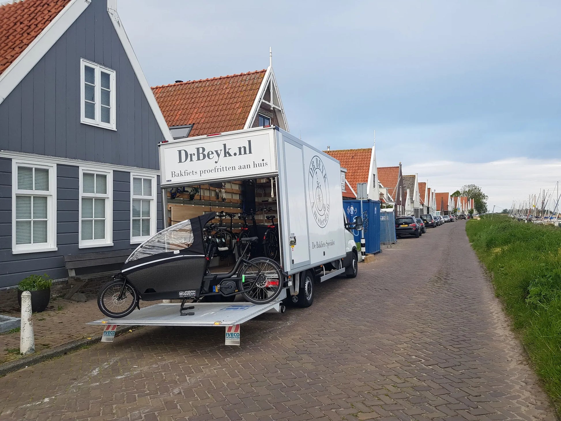 Bakfiets ophaal service