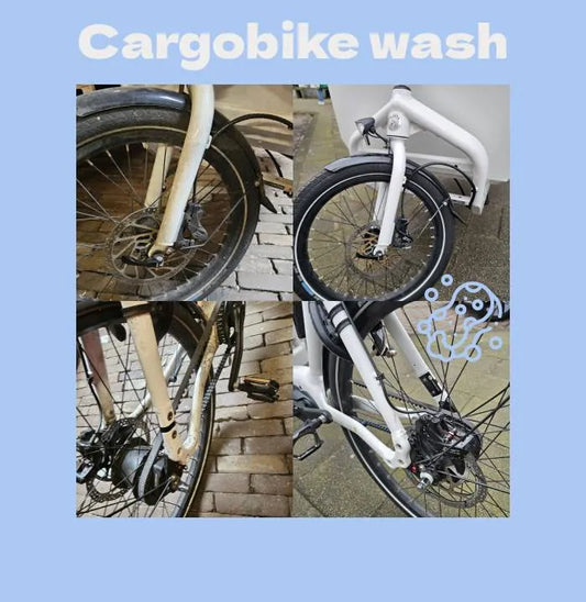 Bakfiets Wassen en Schoonmaken