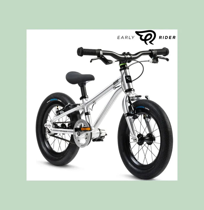 Early Rider Belter 14 Brushed Aluminum – Lightweight Kids' Bike