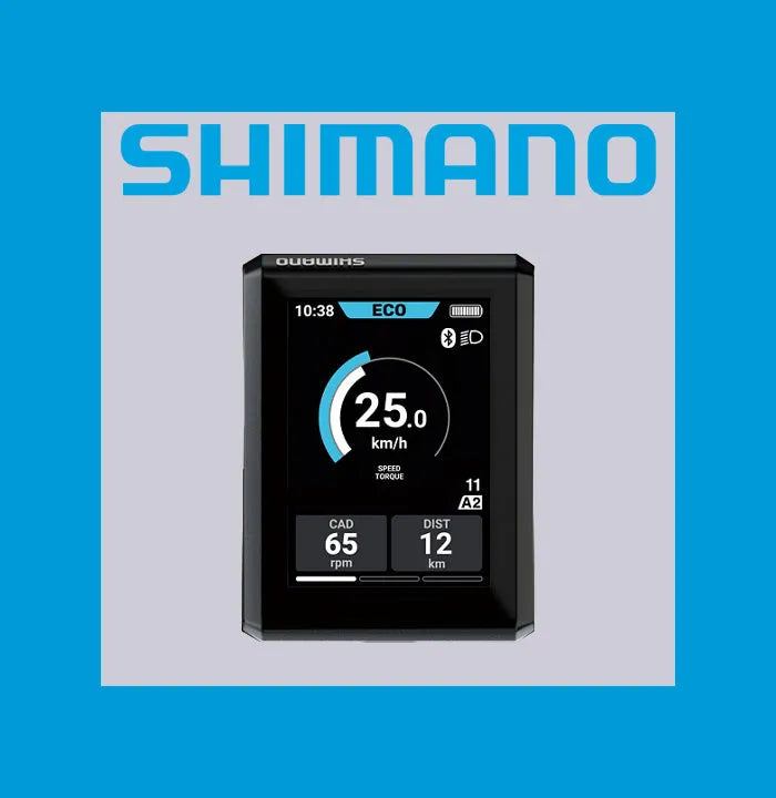 SHIMANO Fietscomputer SC-EN610 display