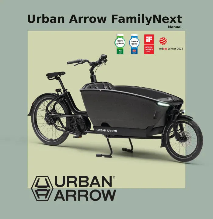 Urban Arrow_FamilyNex  advanced Manual black 1 test winnaar