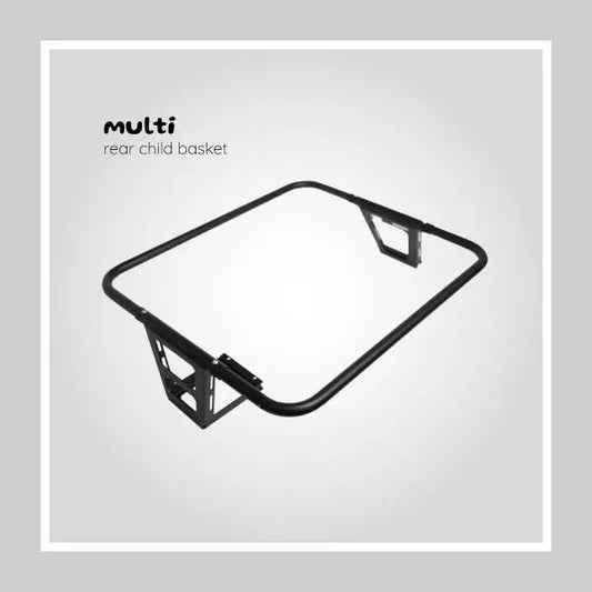 Multi rear child basket