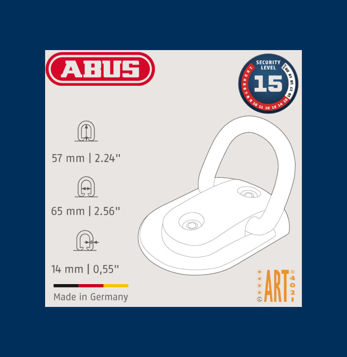 ABUS WBA 75 vloer anker muuranker