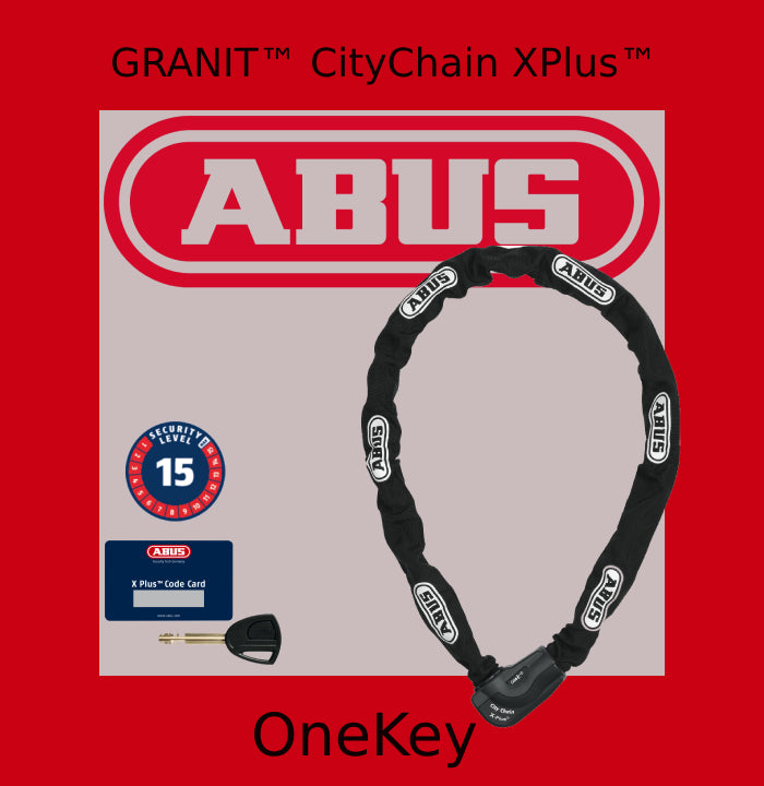 Abus GRANIT™ CityChain XPlus™ OneKey