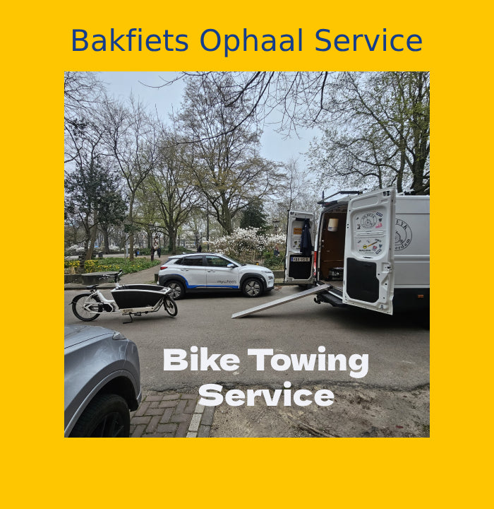Bakfiets ophaal service