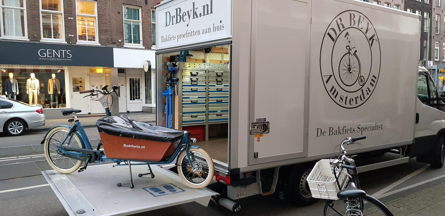 Bakfiets ophaal service