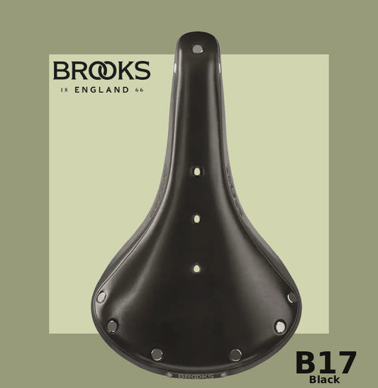 Brooks B17 Heren Zadel Zwart