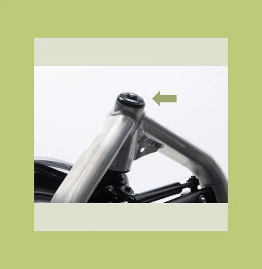 Tapered headset