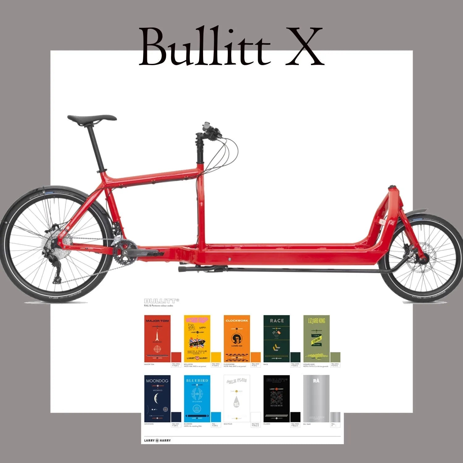 BULLITT Cargo Bike Original Powered by You Made in Copenhagen