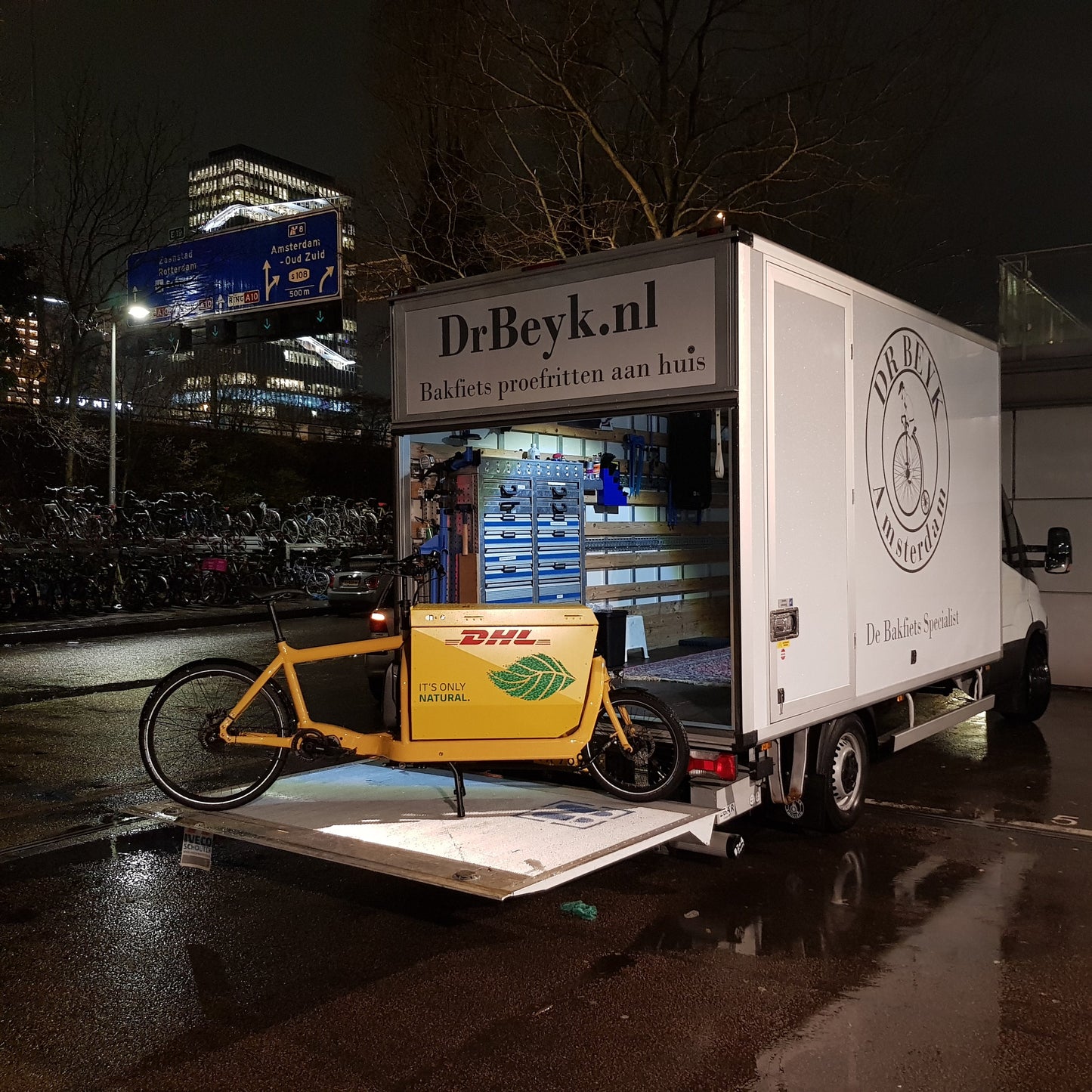 Bakfiets ophaal service