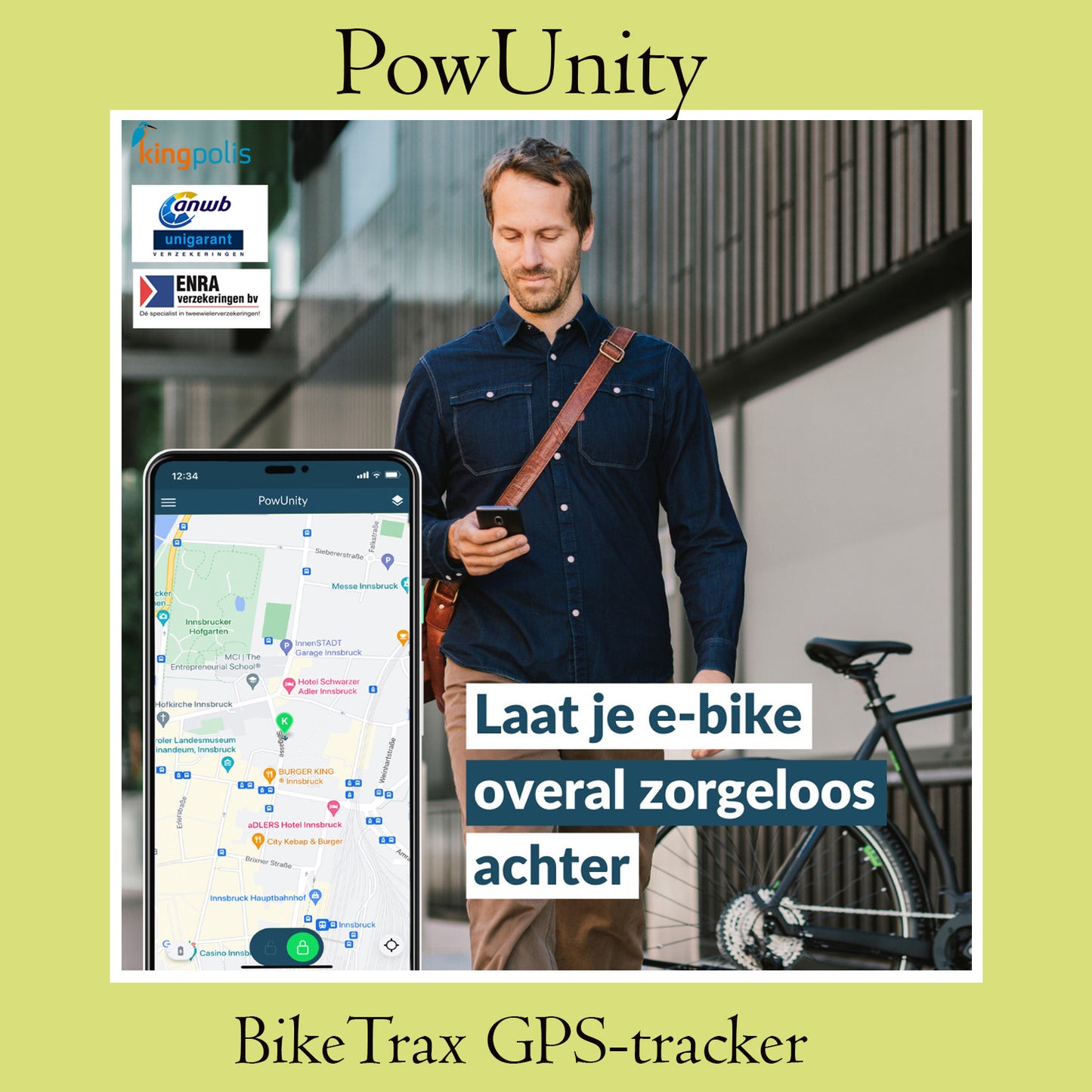 Biketrax GPS-tracker