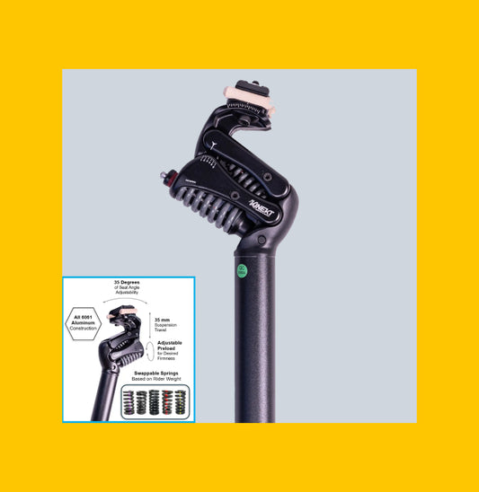 Kinekt XR geveerde zadelpen