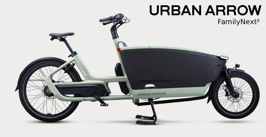 Urban Arrow FamilyNext² Pro Sage green groen