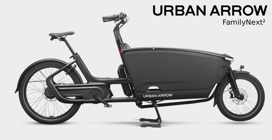 Urban Arrow FamilyNext² Pro zwart