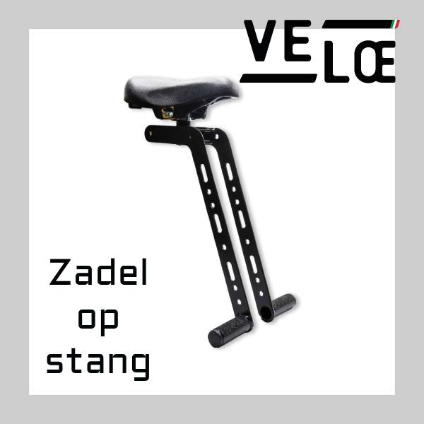 Veloe zadel op stang
