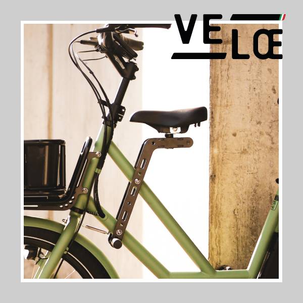 Veloe zadel op stang