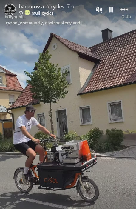 Muli Box coffee bike